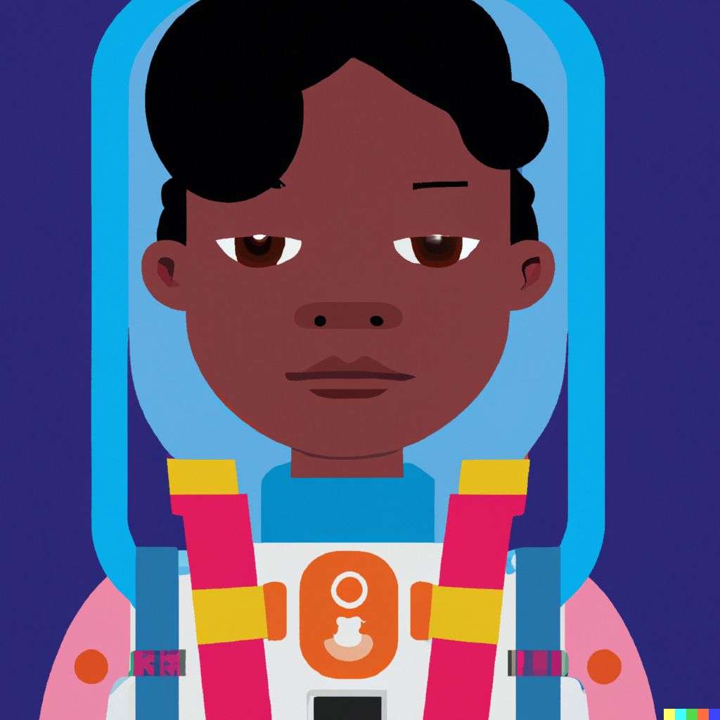 an astronaut, game design